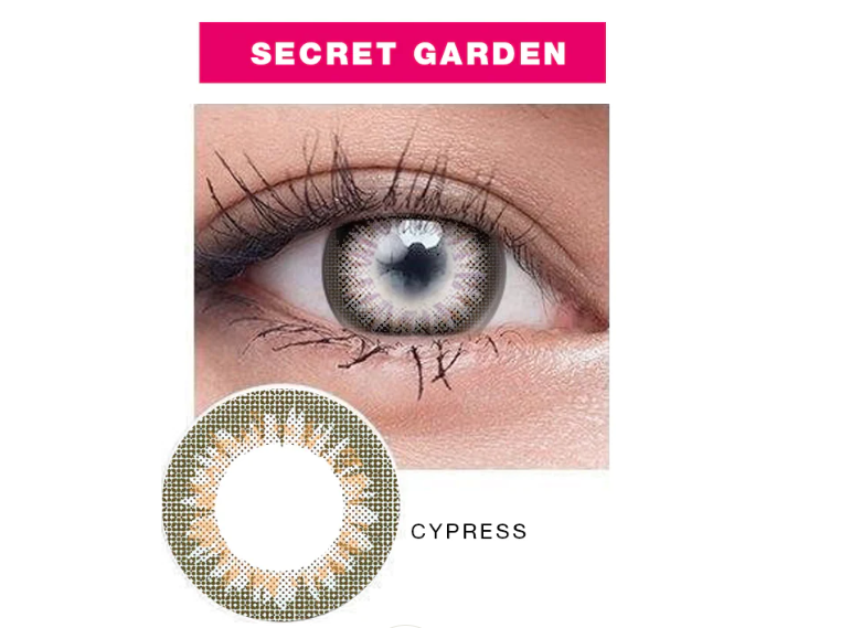 Maxi Eyes Secret Garden 系列 *全新* 有色隐形眼镜（柏树款）