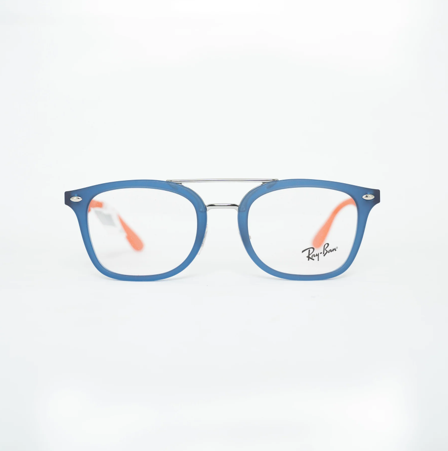 雷朋儿童蓝色塑料方形眼镜 RY1585/3780_47